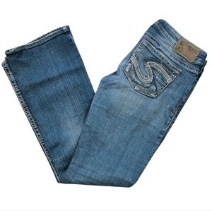 Silver Jeans Tuesday Bootcut Jeans Size 28